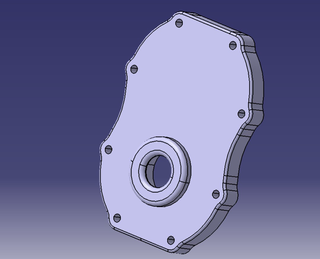 纯电动四驱乘用车变速器设计（含三维CATIA+CAD图纸+说明书）