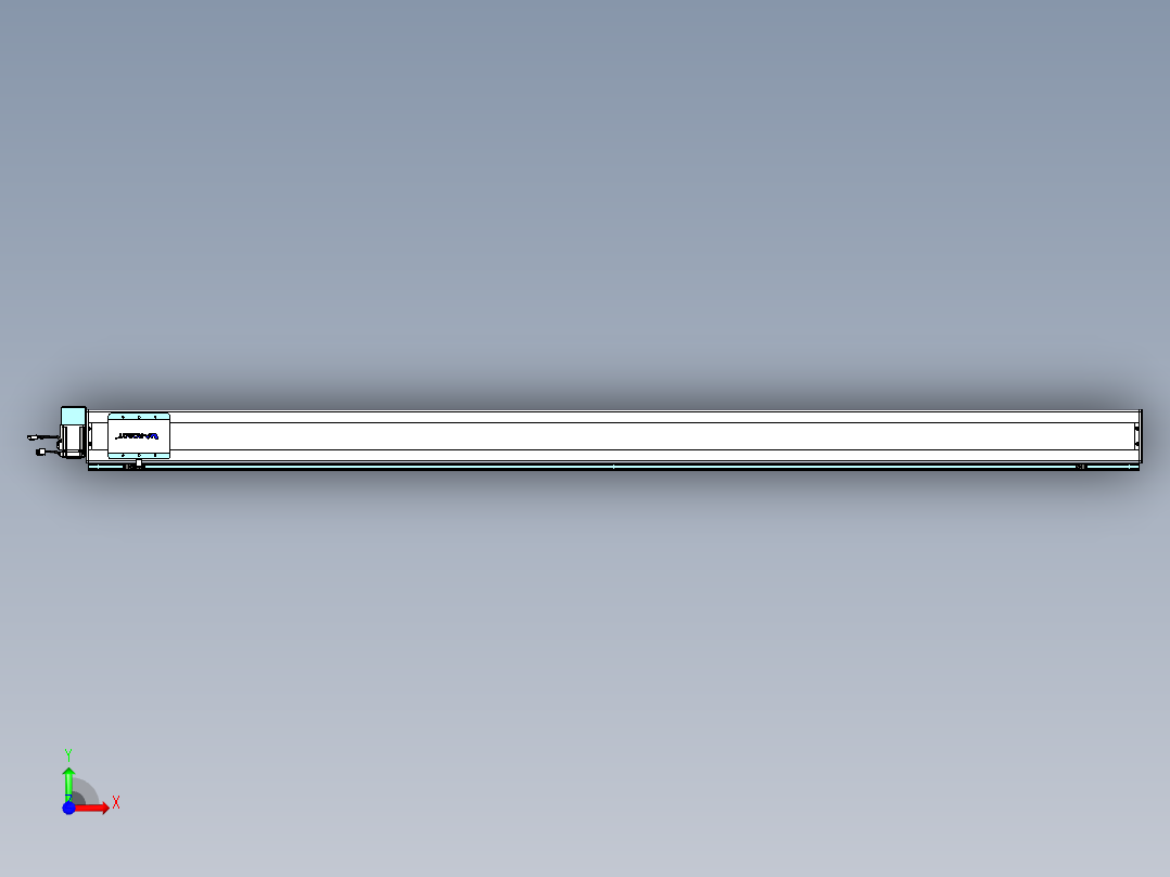 威洛博VBC同步带传动一无尘环境VBC14-L45-S2450-BRU-ZP40-C3前视图