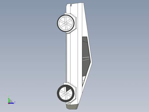 赛博卡车左视缩略图