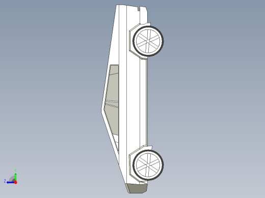 赛博卡车右视缩略图