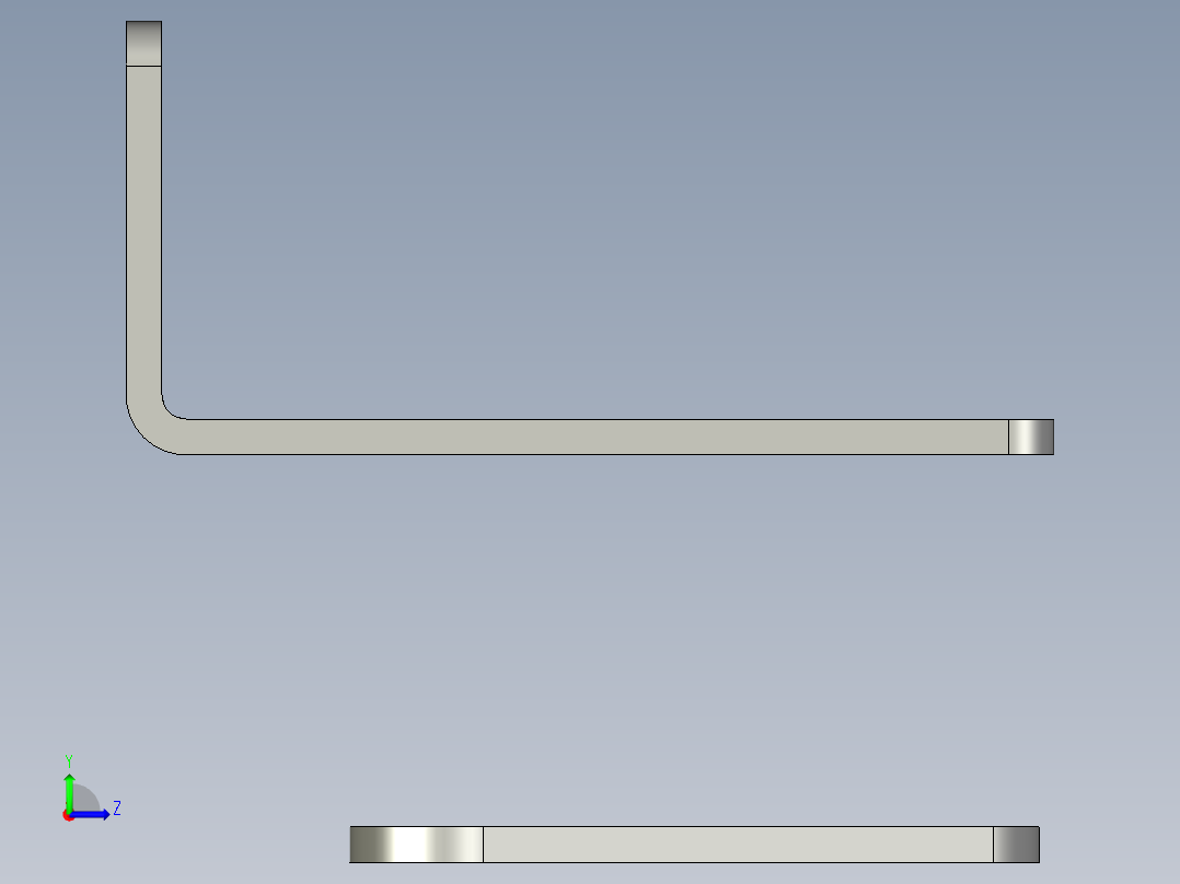 基恩士LV-H35bracket_kc图纸模型左视图