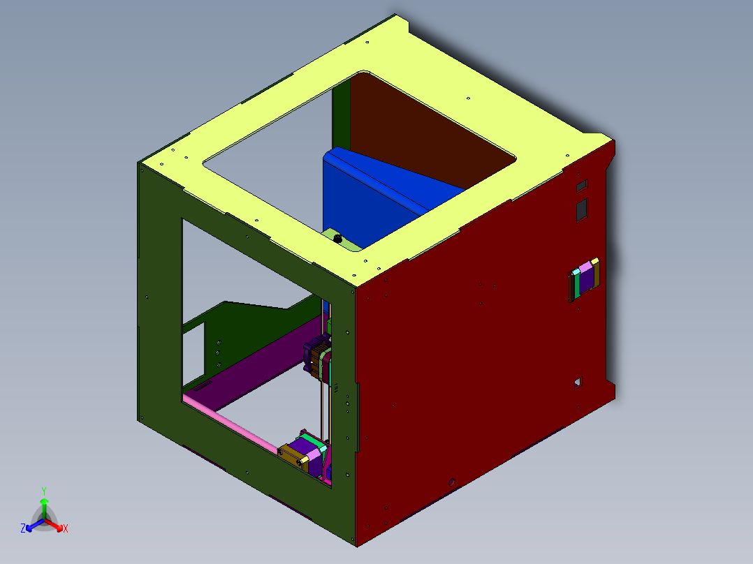 儿童玩具桌面级3D立体打印机