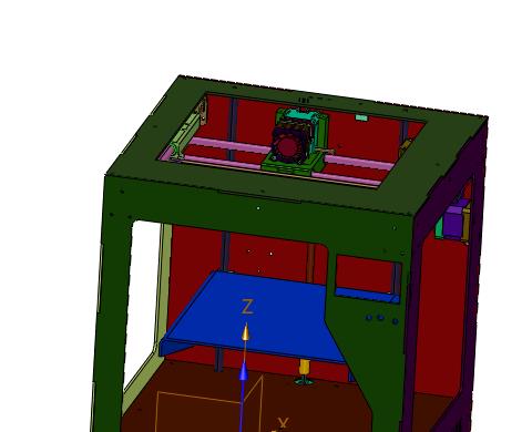 儿童玩具桌面级3D立体打印机