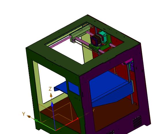 儿童玩具桌面级3D立体打印机