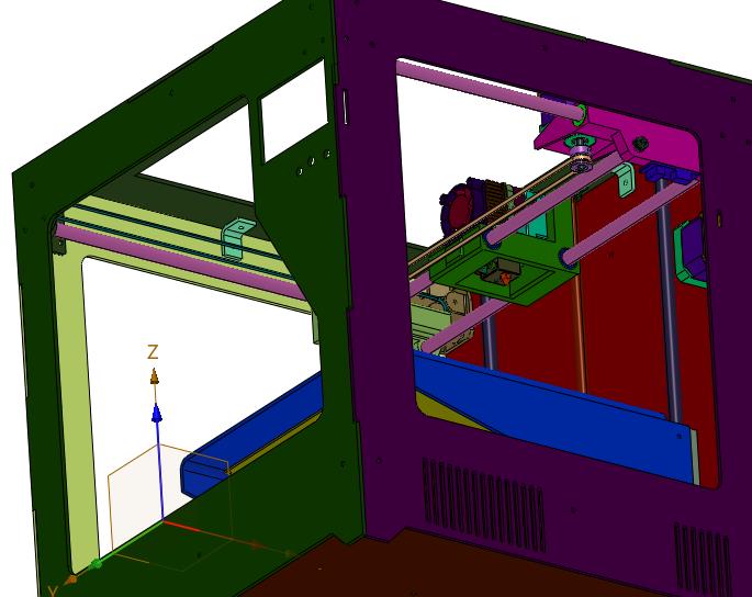 儿童玩具桌面级3D立体打印机