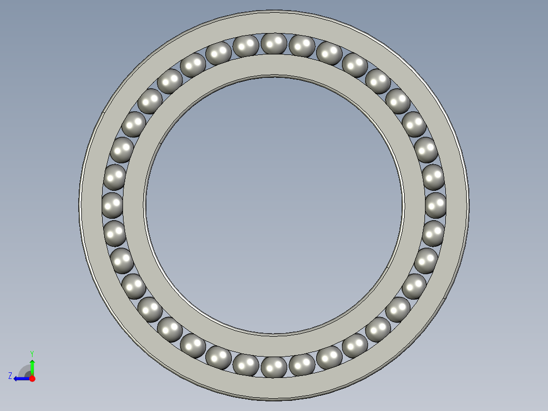 深沟球轴承16019右视图