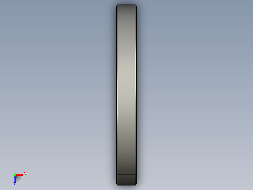 深沟球轴承16019俯视图