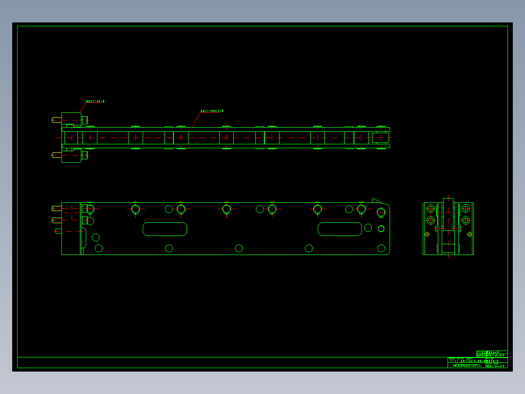 KOSMEKMRC1190-710多系列多零件图纸模型