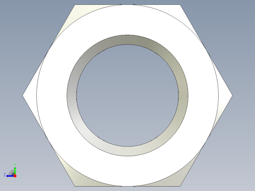 螺母右视缩略图