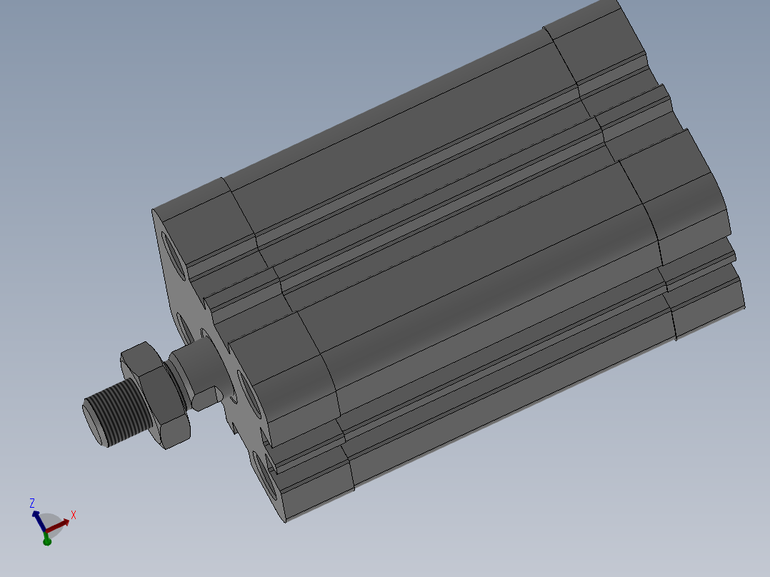 气缸ACE32X50SB主视图