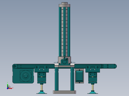 堆叠送料机构前视缩略图