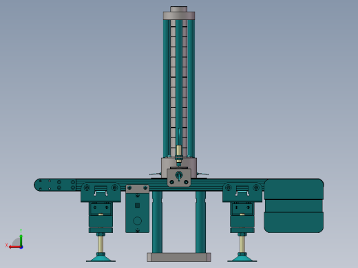 堆叠送料机构后视缩略图