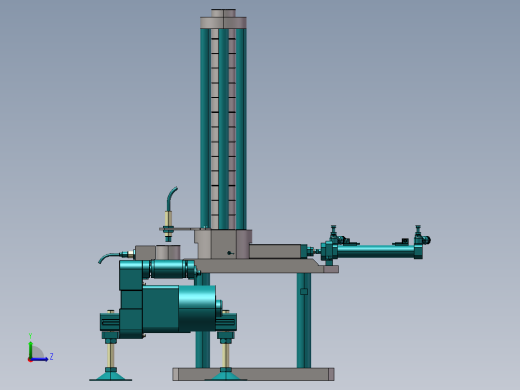 堆叠送料机构左视缩略图