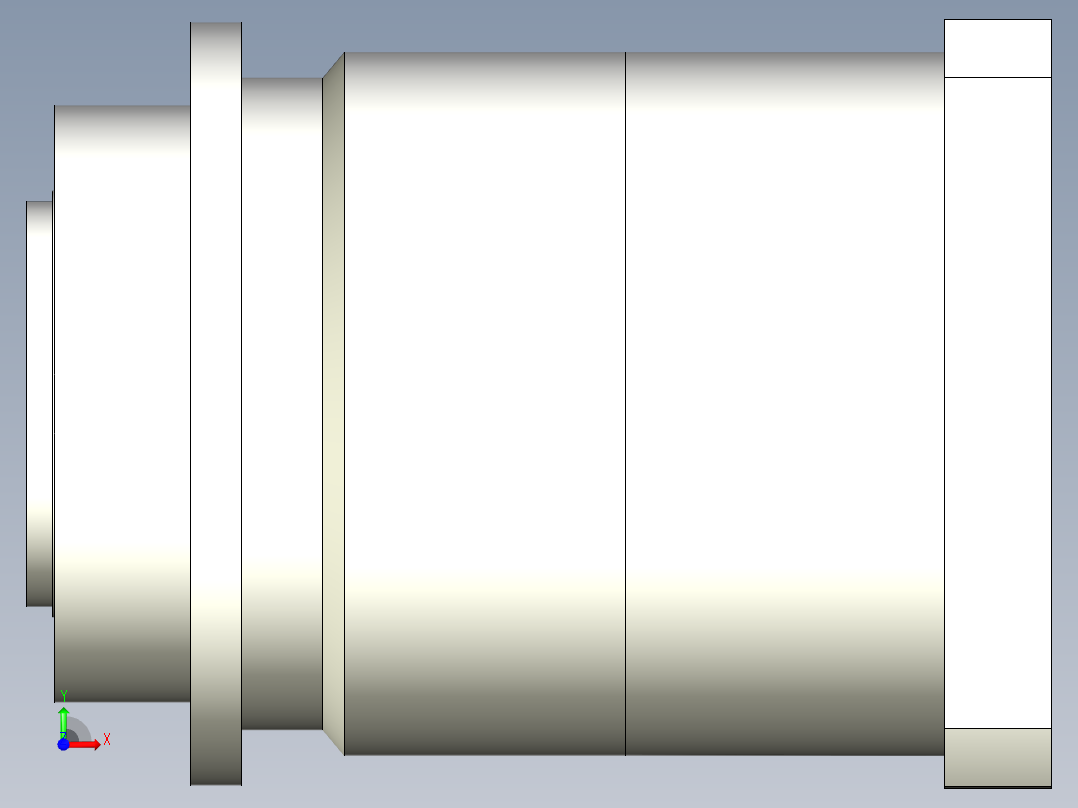 直齿PLH160-L2 35-114.3-200-M12.stp前视图