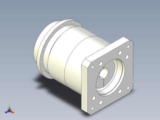 直齿PLH160-L2 35-114.3-200-M12.stp正等轴测缩略图