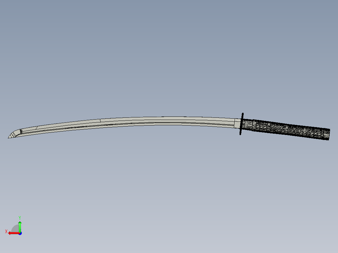 剑、宝剑(123)后视图