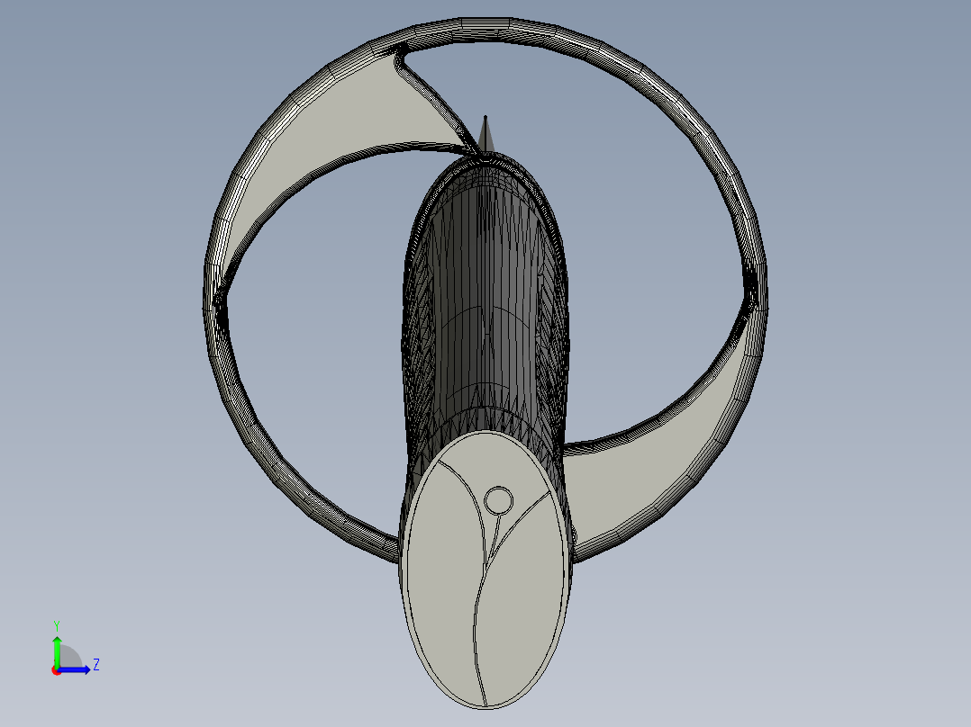 剑、宝剑(123)左视图
