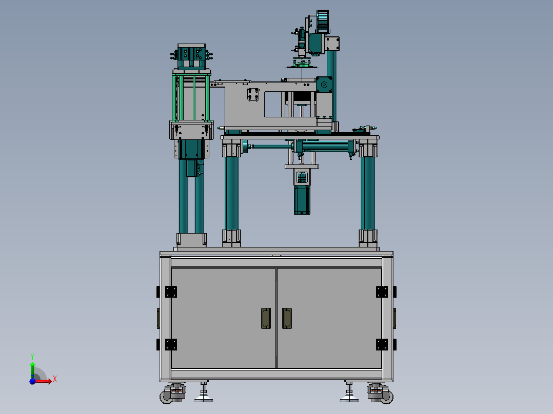 薄片上料插片设备sw18前视图
