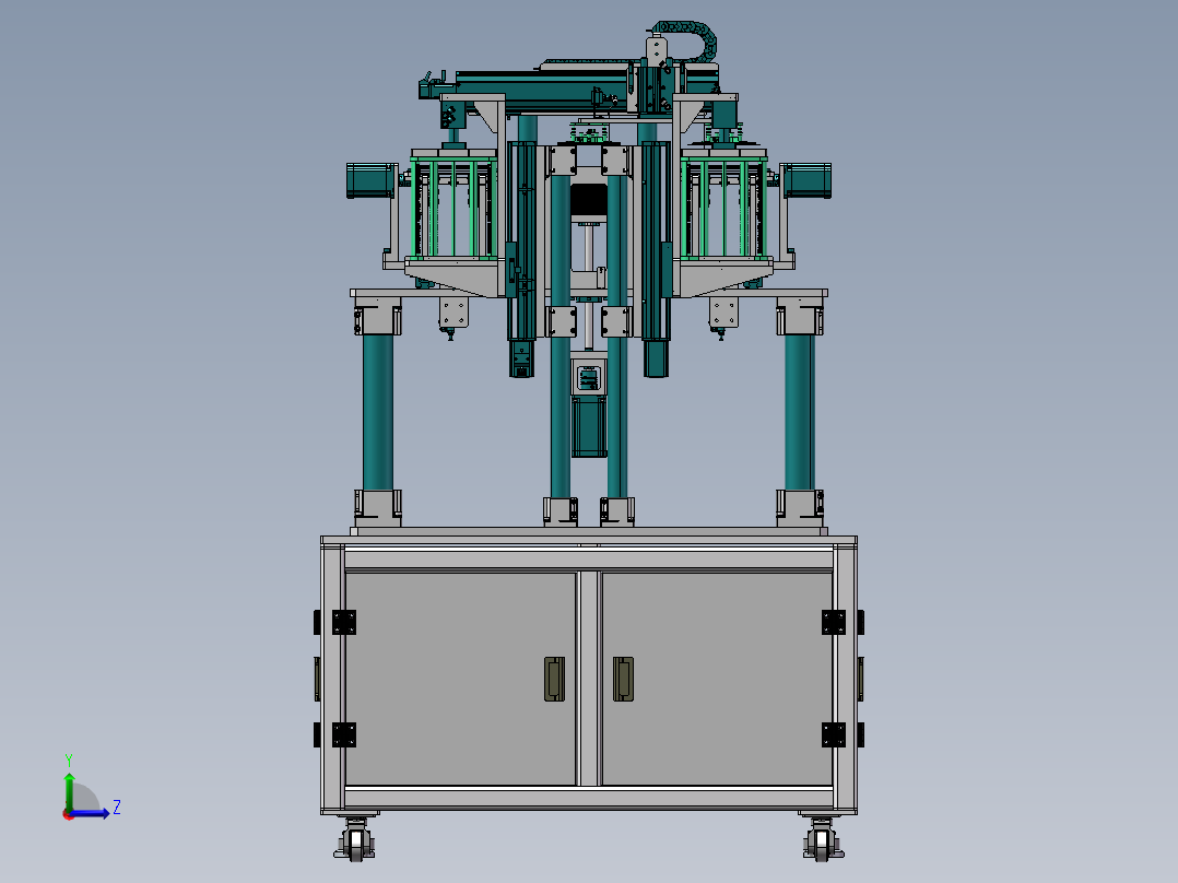 薄片上料插片设备sw18左视图