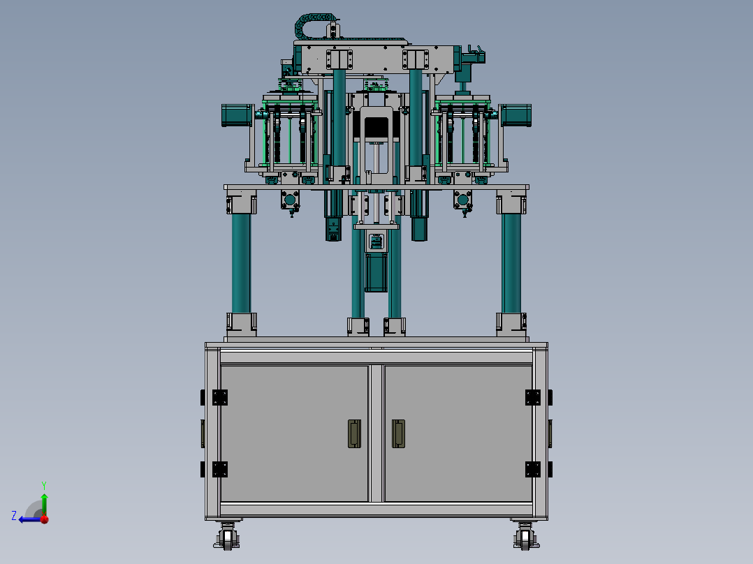 薄片上料插片设备sw18右视图