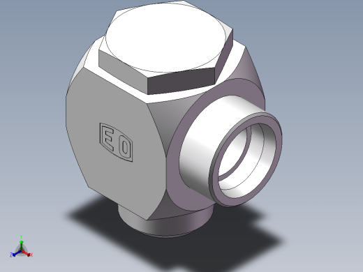 高压铰接式90度接头、1DI-52-B24
