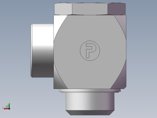 高压铰接式90度接头、1DI-52-B24后视缩略图