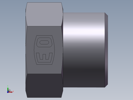 堵头 4C+4D 管端堵、4D-20前视缩略图
