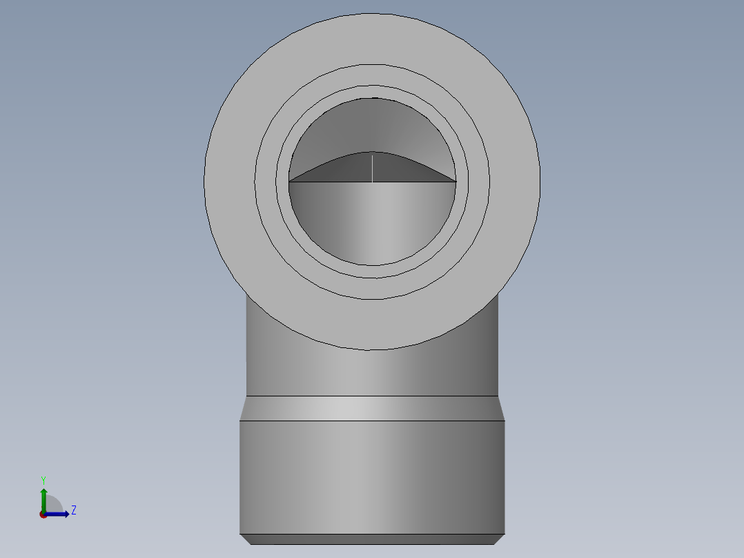 法兰接头、1CFL9-30-12左视图
