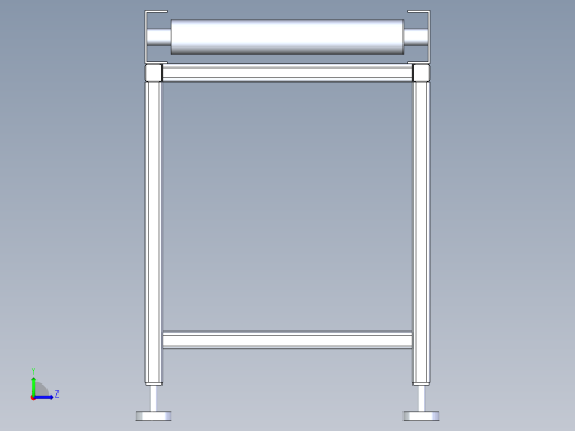 滚筒线左视缩略图