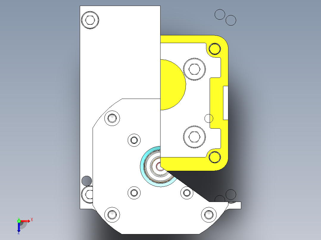 泵、水泵(119)俯视图