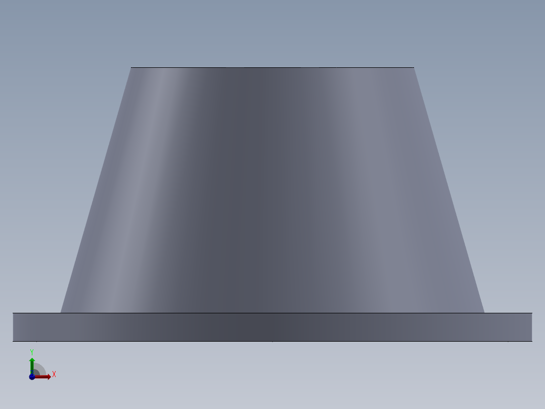 适配器 D=500 mm前视图