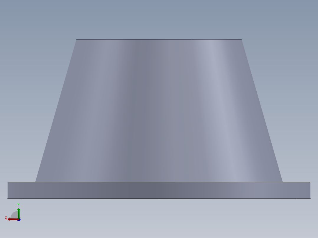 适配器 D=500 mm后视图