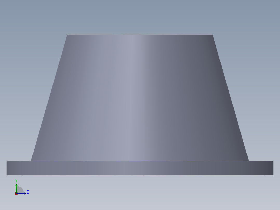 适配器 D=500 mm左视图