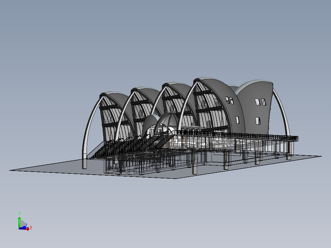 房子、建筑(172)主视图