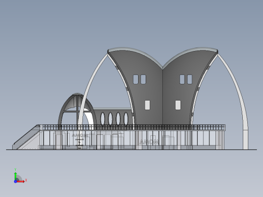 房子、建筑(172)前视缩略图