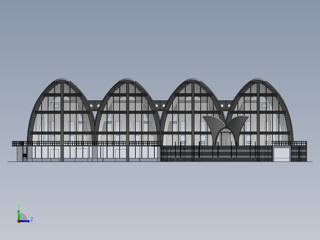 房子、建筑(172)左视图