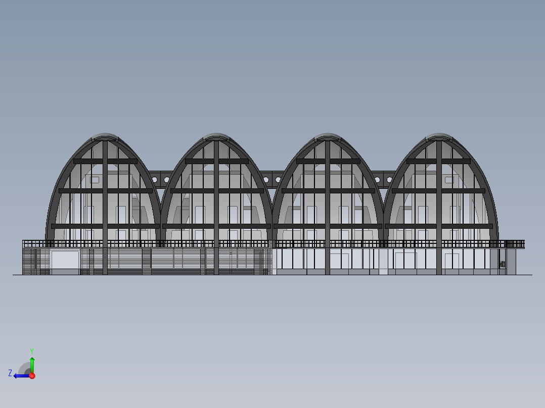 房子、建筑(172)右视图