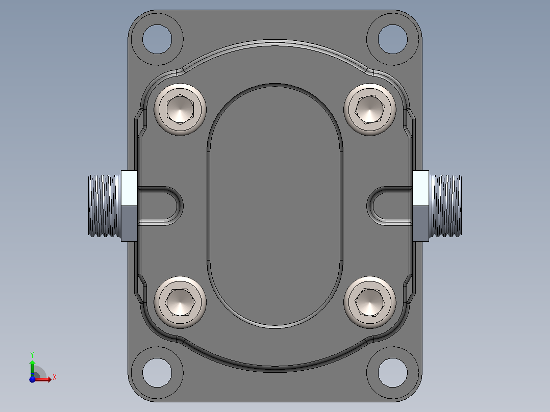 泵、水泵(100)前视图