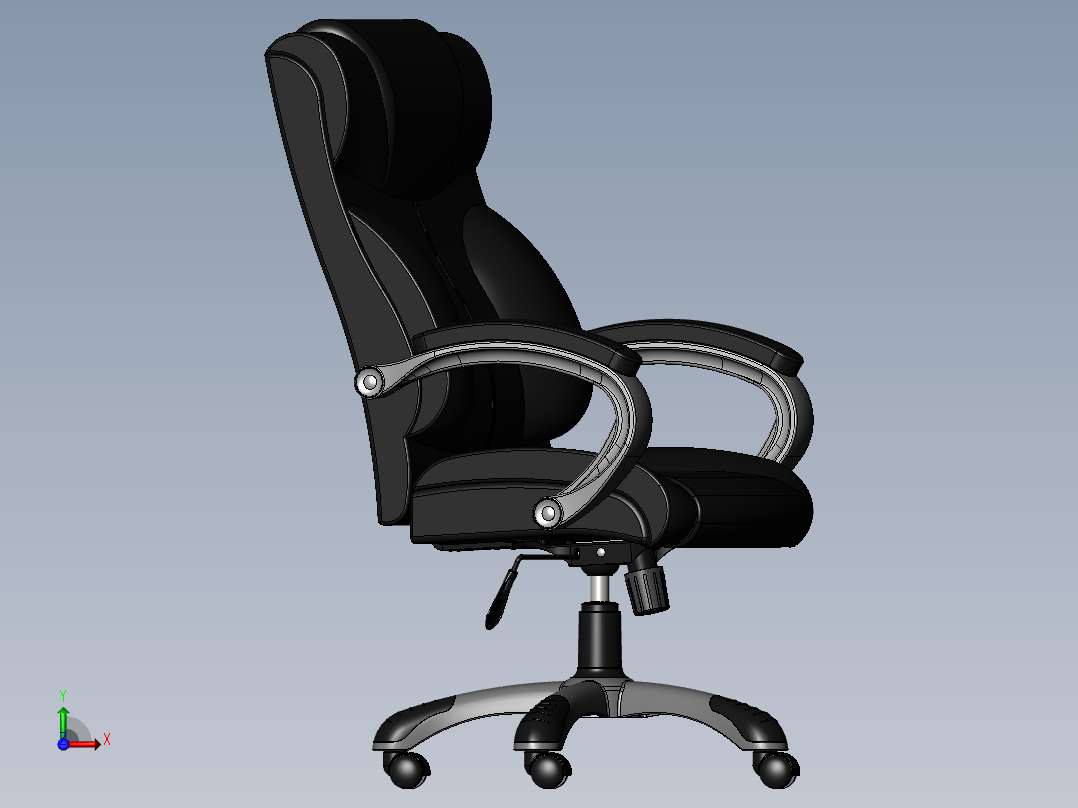 椅子、凳子(38)前视图