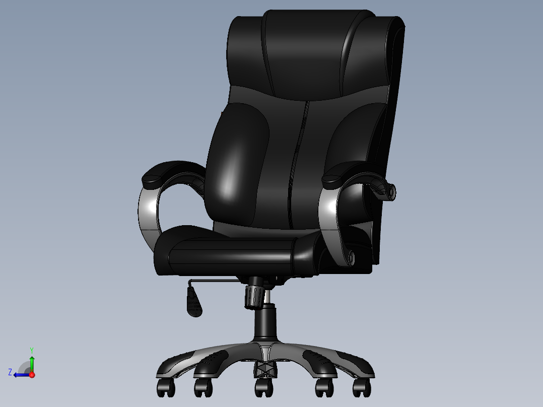 椅子、凳子(38)右视图