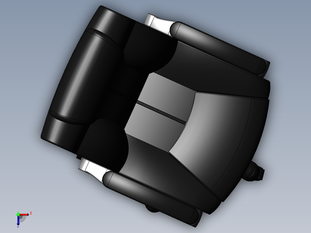 椅子、凳子(38)俯视图