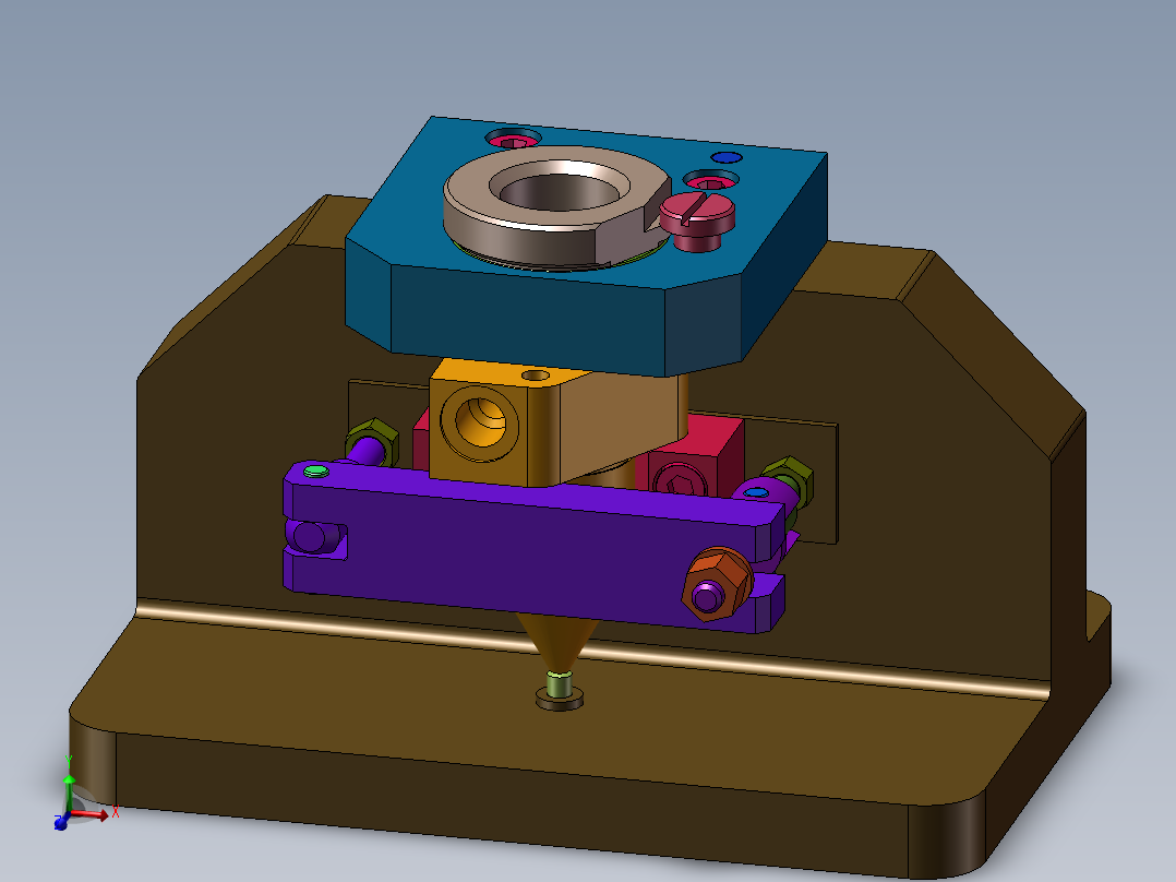 滤油器体工艺及钻φ38孔夹具【三维SolidWorks】