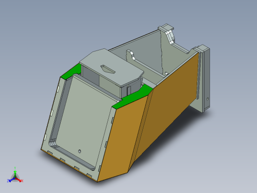 控制台 操作台presidential-podium-1832-模型格式为 stp