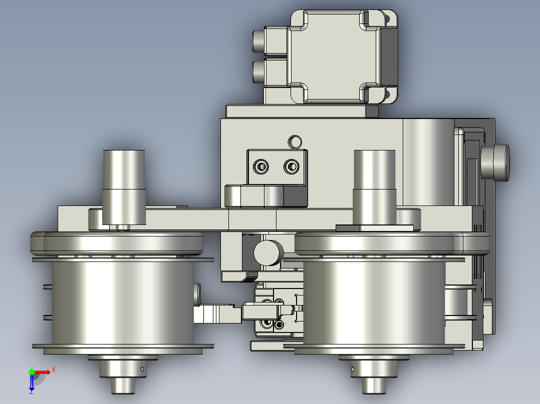 铜带机xmd-110瑞峰城俯视图