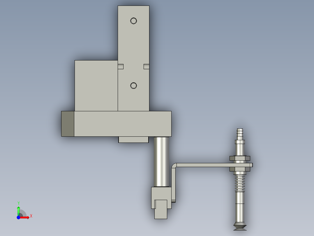 TRD899MINI-3612-00热封下压组件前视图
