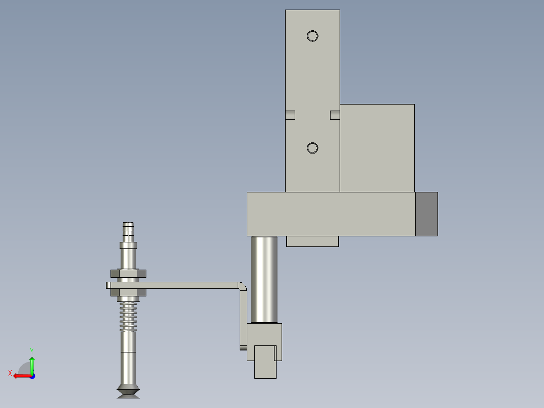 TRD899MINI-3612-00热封下压组件后视图