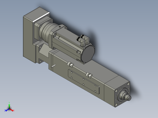 防尘与防转功能的长行程伺服电缸