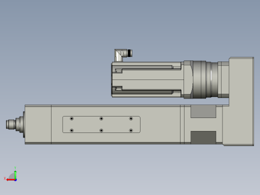防尘与防转功能的长行程伺服电缸后视缩略图