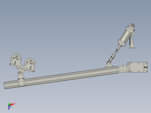 RGJ0104V压轮摆臂机构A俯视缩略图
