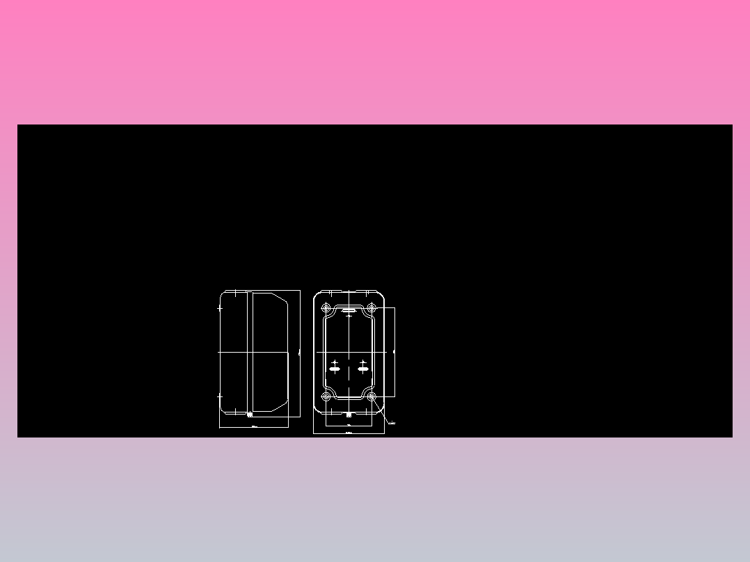 NQ2-33电磁起动器外形安装尺寸图202204